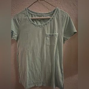 Light blue sleeping shirt